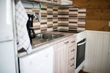 Фото номера Дом с 1 спальней Дома для отпуска Rauhanlaakson Jokimökit г. Merikarvia 44